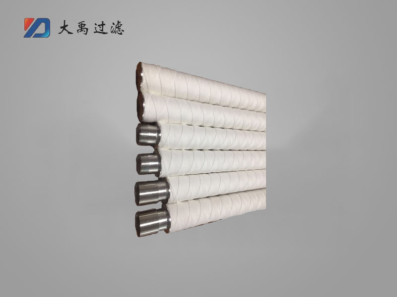 脫脂棉纏繞式不鏽鋼濾芯